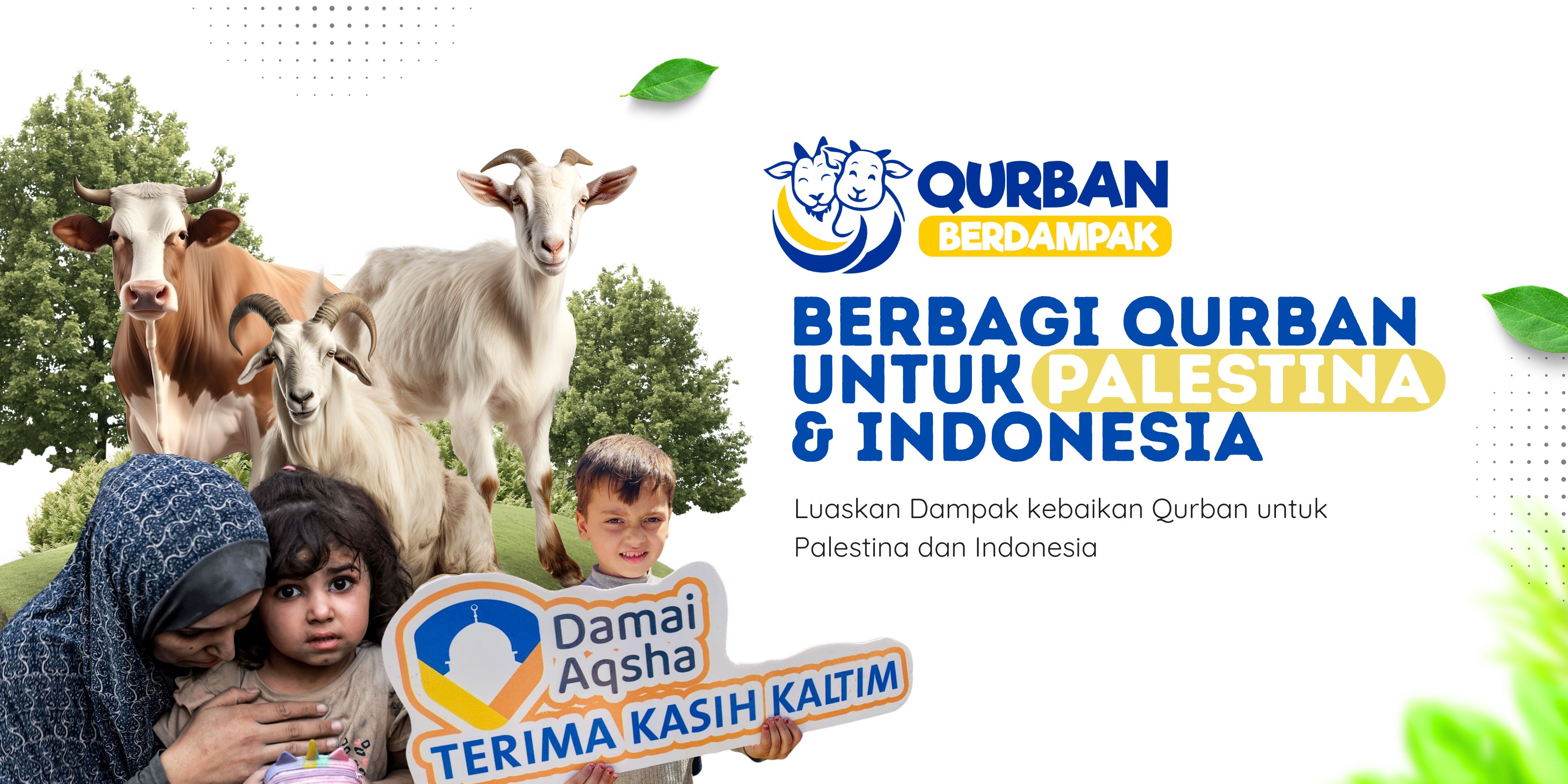 Qurban 2026 Berdampak nyata untuk Palestina dan Indonesia